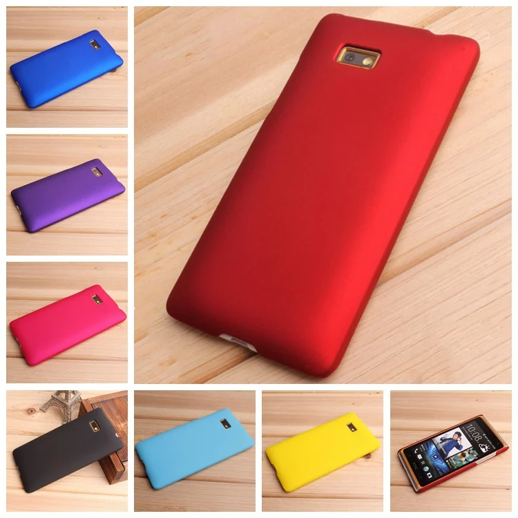 Для htc Desire 600 Dual SIM 606W высококачественный черный прорезиненный жесткий матовый чехол