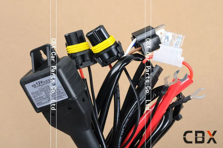 35 Вт AC 12 В H4 ксеноновая лампа HID Bi Xenon телескопическая HI/LO 4300K 5000K 6000K 8000K с проводным