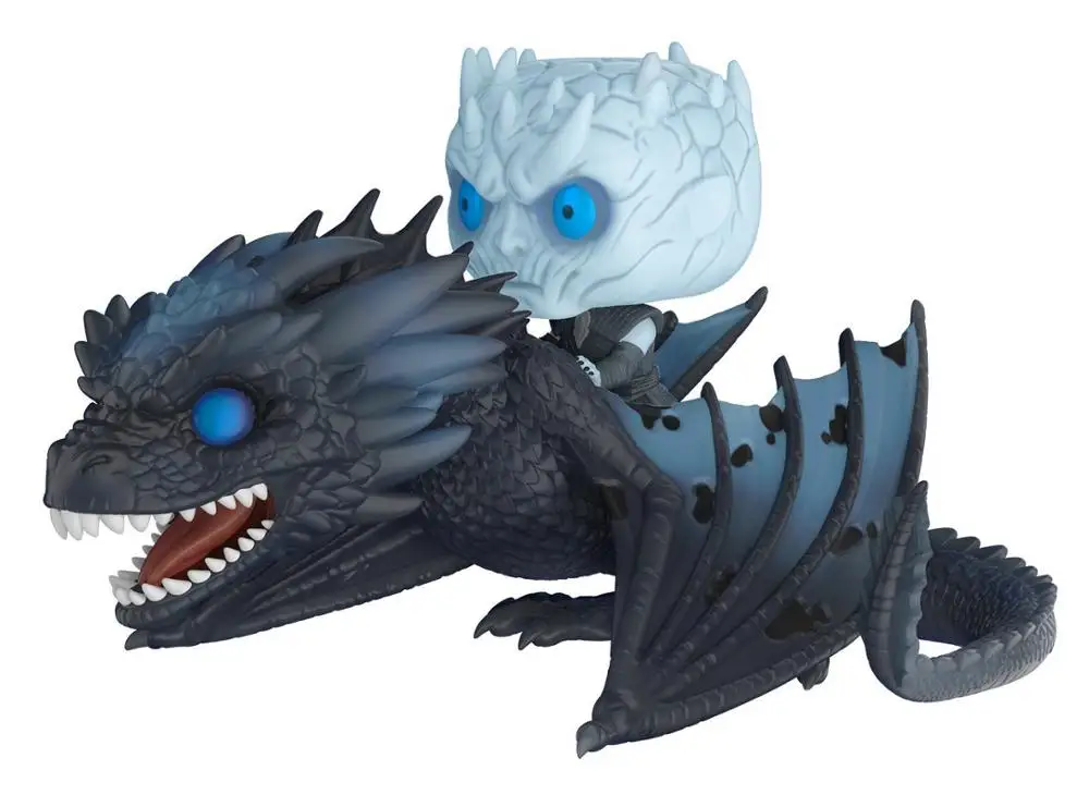 Песнь Льда и Огня Игра престолов ночной король ледяной VISERION daeneris аттракционы Drogon Аниме ПВХ Фигурки игрушки аниме фигурки