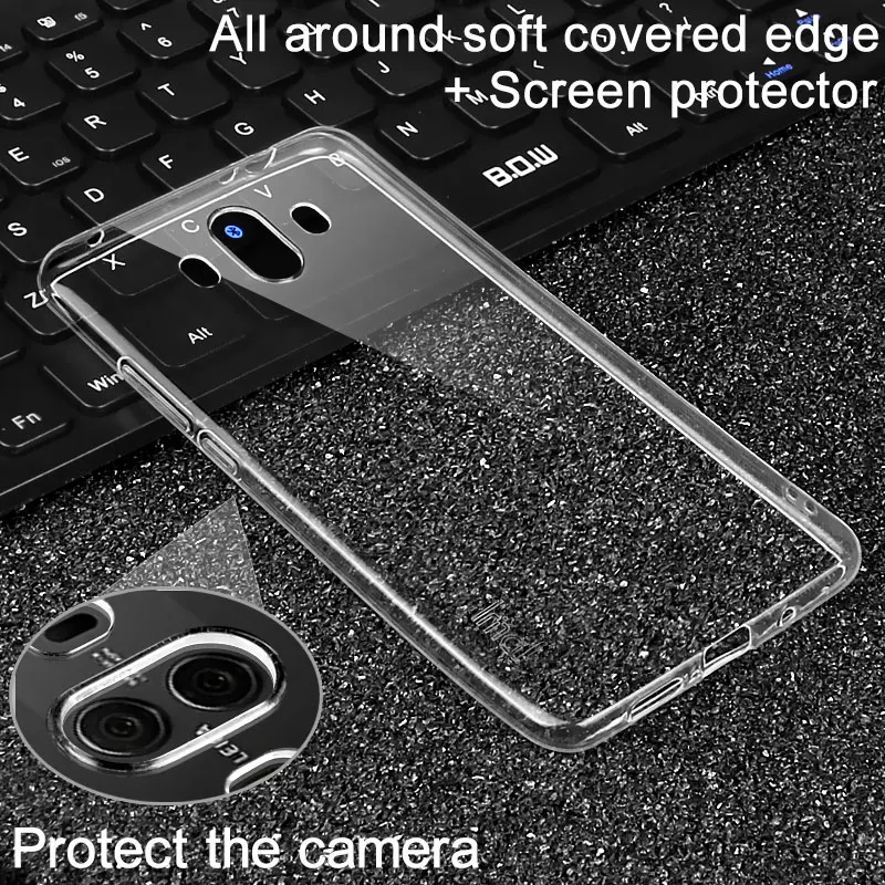 Чехол для Huawei Mate 10 оригинальный прозрачный Ультратонкий силиконовый чехол IMAK из