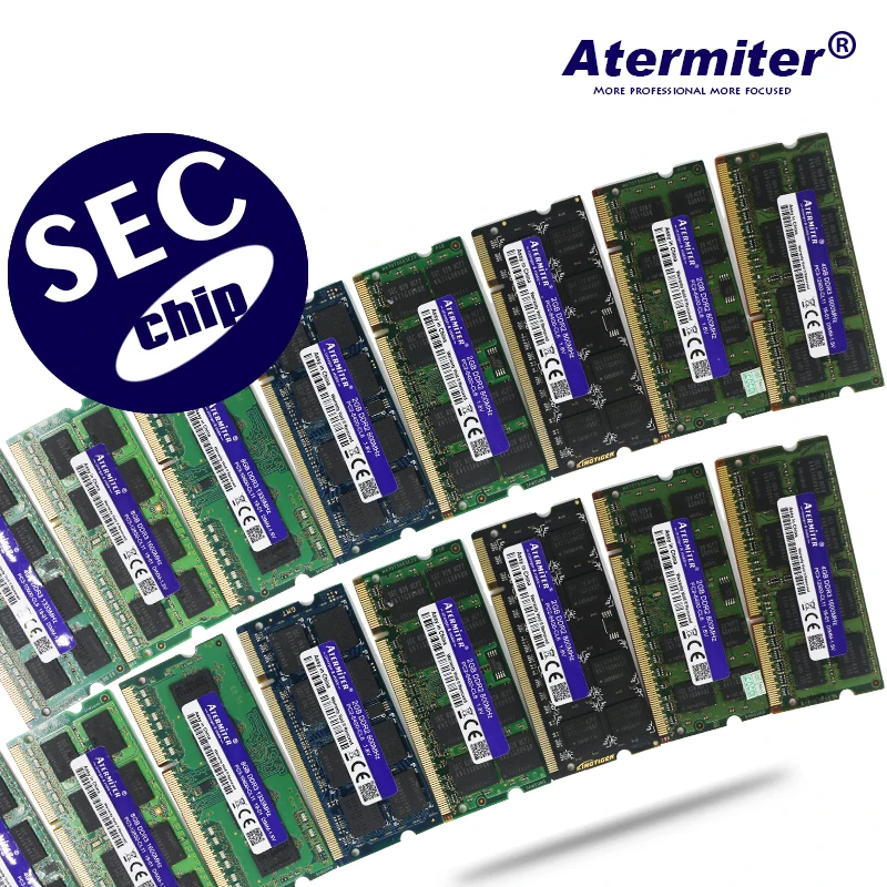 Оперативная память для ноутбука 8 ГБ 4 Гб 2 1 4G PC2 PC3 DDR2 DDR3 667 МГц 800 1333 Гц 1600 5300S 6400 8500