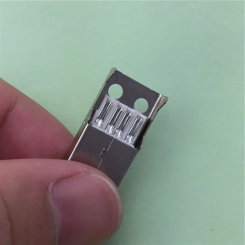 A03 IMC Лидер продаж новинка 10 шт. 4 контактный разъем USB типа A с черной пластиковой