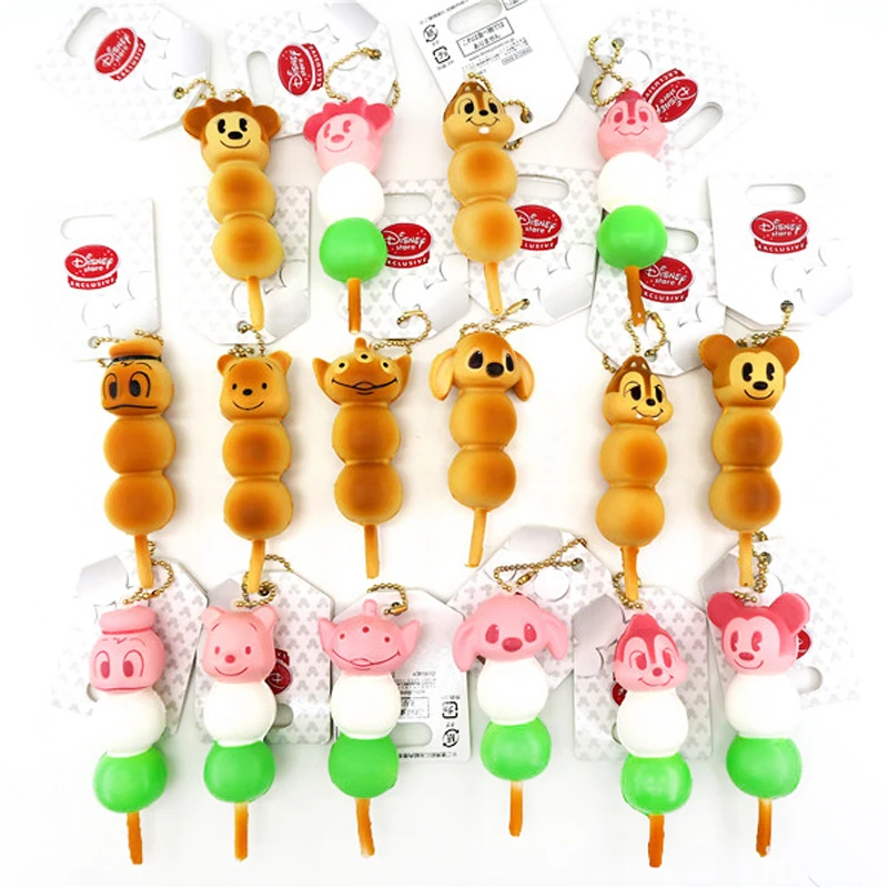 Kuutti Squishy 30 шт./партия оптовая продажа подлинный кавайный мультфильм аниме голова
