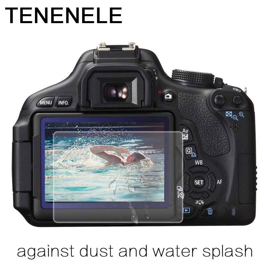 Защитная пленка TENENELE для экрана Canon 60D 600D закаленное стекло защитная ЖК HD 600 60 D