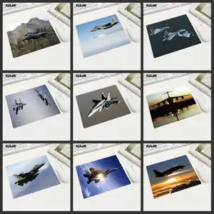 Резиновый коврик для мыши XGZ с различными самолетами, Бесплатная доставка на русском языке, геймпад, планшет для ноутбука, офиса, детской игры