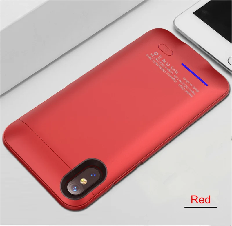 4000 мАч ультра тонкий магнитный чехол для зарядного устройства для iPhone X Внешний внешний аккумулятор чехол для зарядки для iPhone XS чехол для аккумулятора