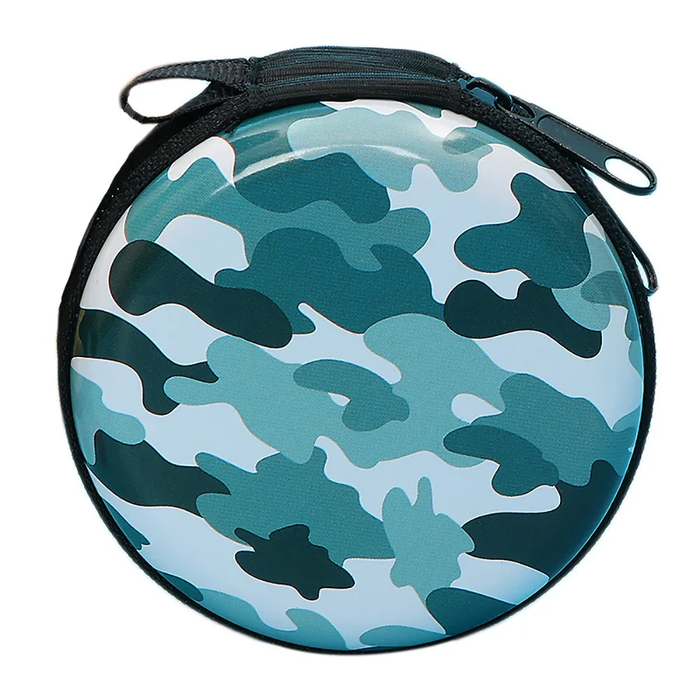 Чехол для наушников круглая милая сумка чехол держатель аксессуаров Жесткий