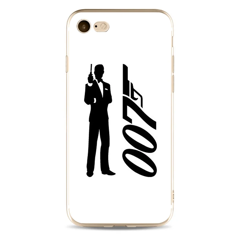 Чехол James bond 007 высокого качества мягкий силиконовый чехол 2018 из ТПУ для телефона
