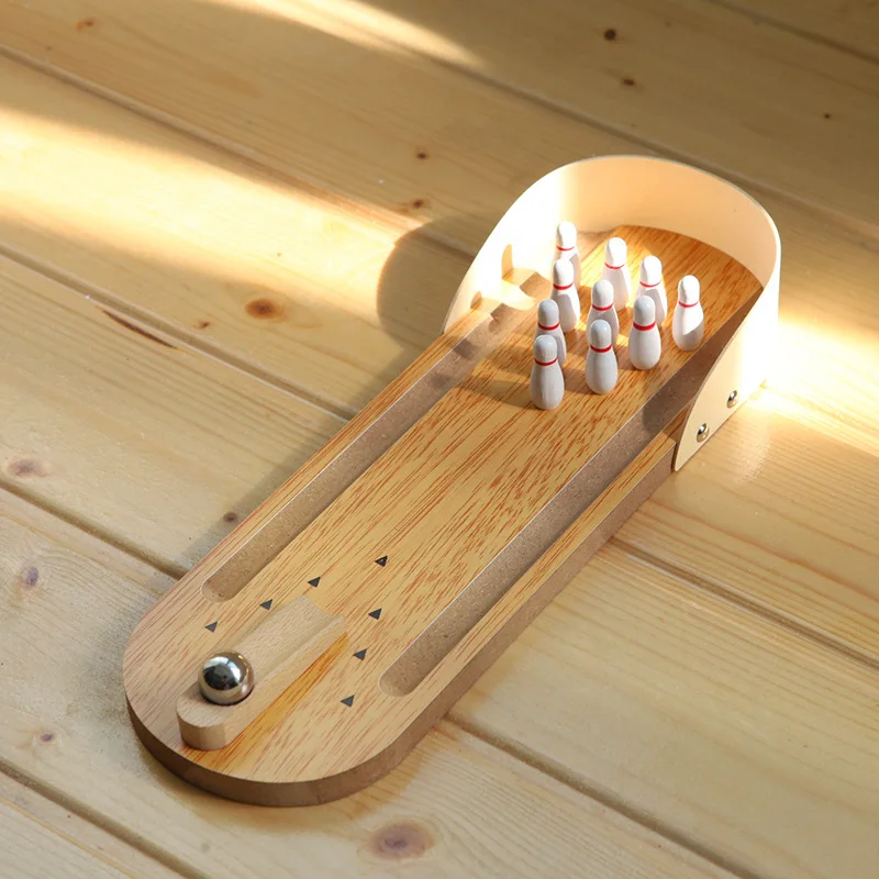 

Mini Bowling Creative Mini Desktop Table Game Toy
