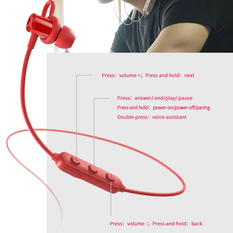 Bluetooth наушники EDIFIER W200BT(SE) 5 0 степень защиты IPX4 водонепроницаемость 7 часов