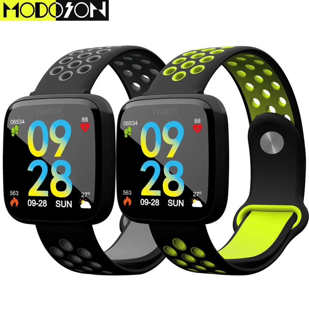 Умный Браслет MODOSON F15 Bluetooth браслет часы Smartband iwo для Huawei Xiaomi Samsung Apple iphone XS MAX XR X 8 7