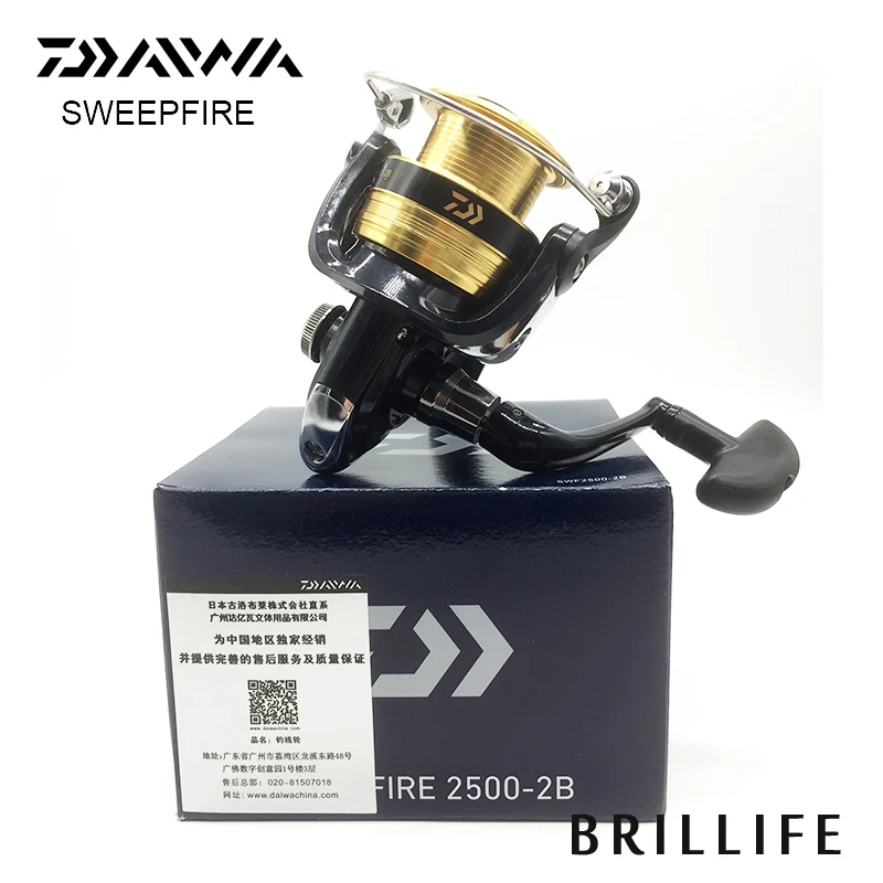 Daiwa морской спиннингом SWEEPFIRE спиннинг катушка рыбалка 1500 4000 серии 2BB строю