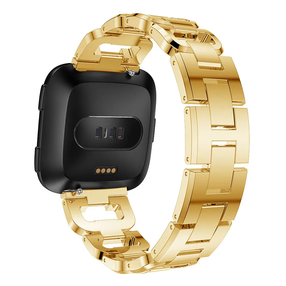 Женские браслеты для Fitbit Versa Сменные Металлические аксессуары