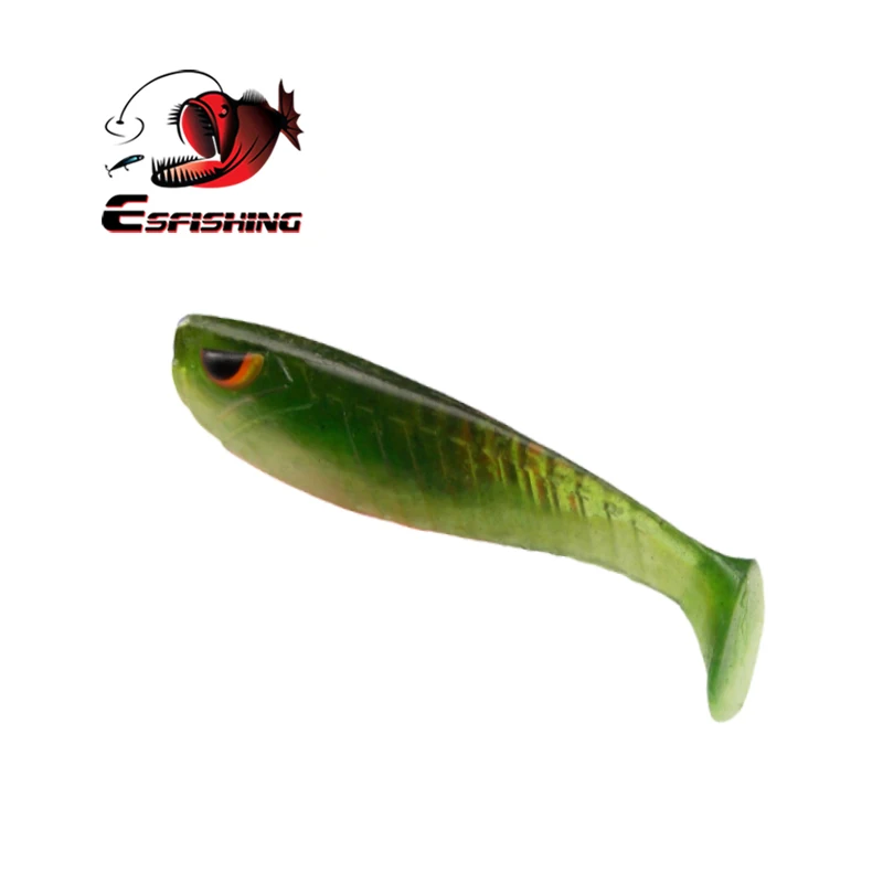 ESFISHING Мягкая приманка Shad Enjoy 8 шт. 50 мм 3g кормушка Isca искусственная воблер