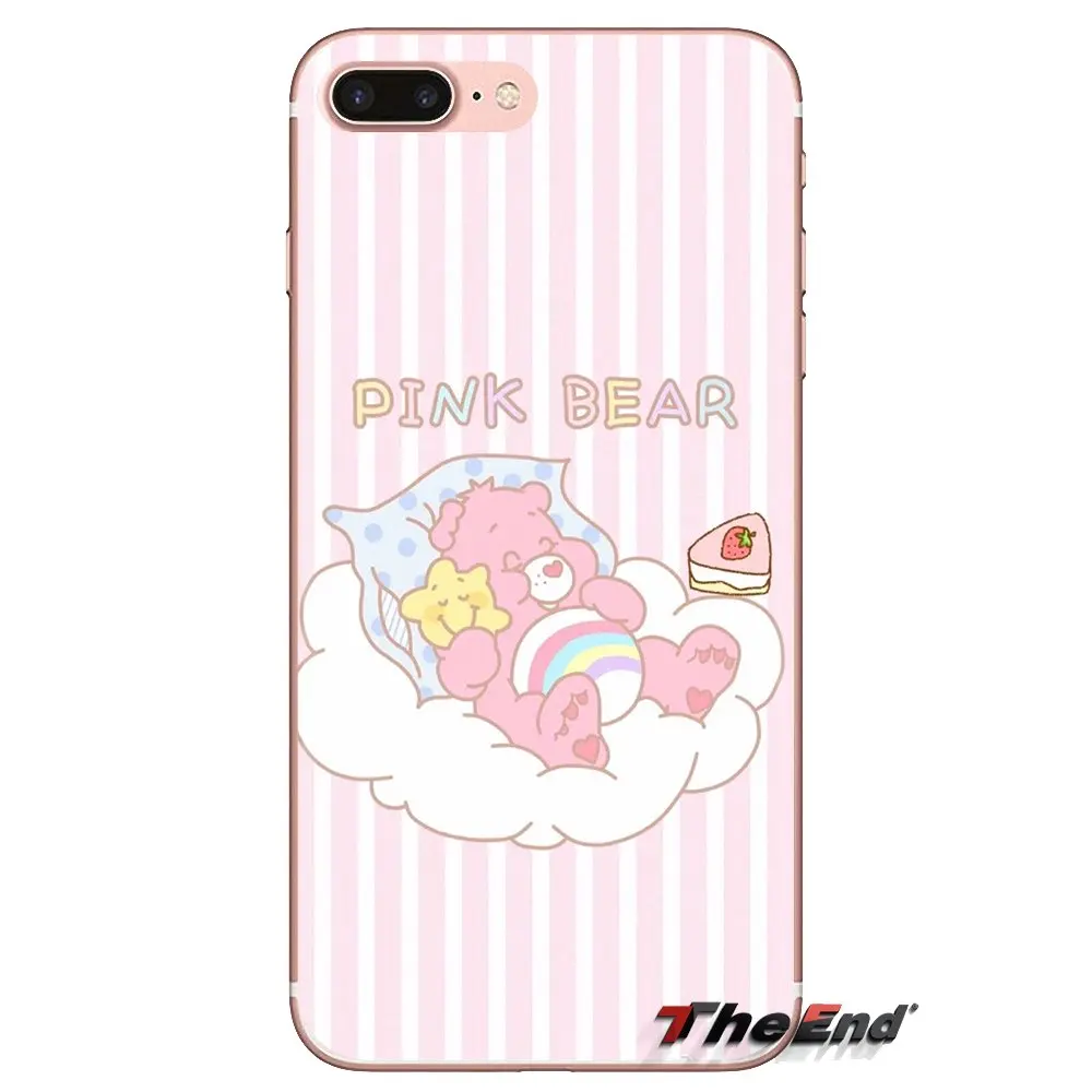 cute Care Bears Soft Transparent Cases Covers For Samsung Galaxy A3 A5 A7 A9 A8 Star A6 Plus 2018 2015 2016 2017 |