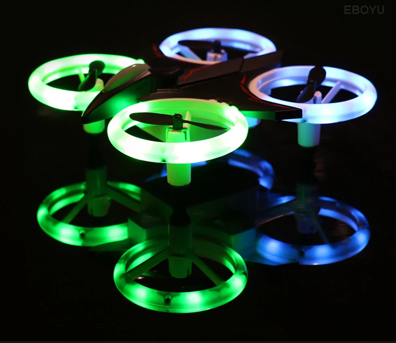 EBOYU D6 2 4 ГГц 4CH 6 осевой гироскоп удержание высоты RC вертолет с красочным