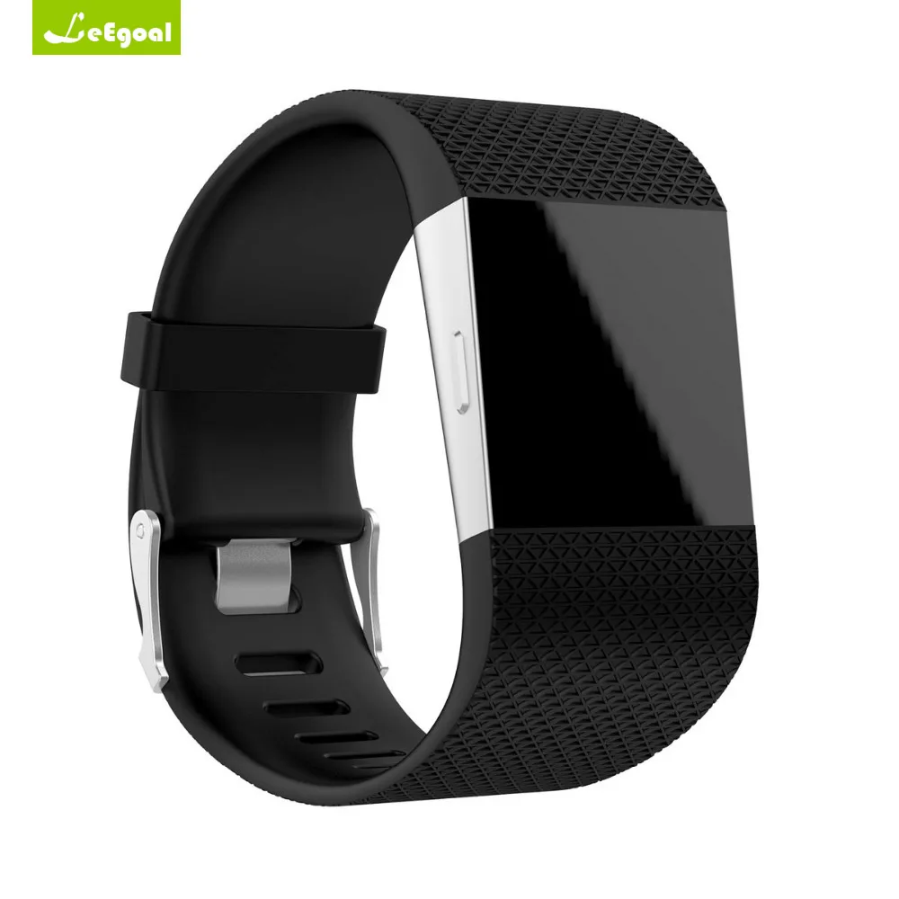 Для Fitbit Часы пульсометр группа мягкая силиконовая замена ремешок для часов