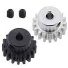 Стальная металлическая Шестерня мотора 17T 0,8 модуль для 1:10 Himoto E10XT E10XTL Katana Truggy запасные части