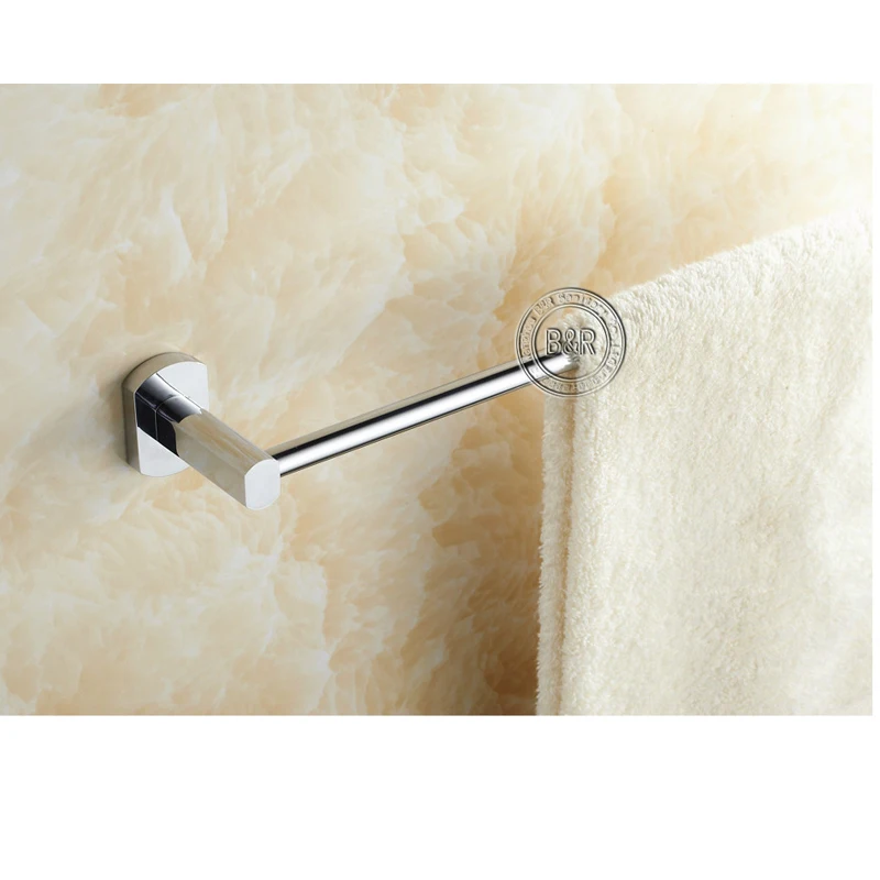 

Free shipping BAKALA Fashionable space aluminum moving Towel rack towel rail towel rod BR-16002