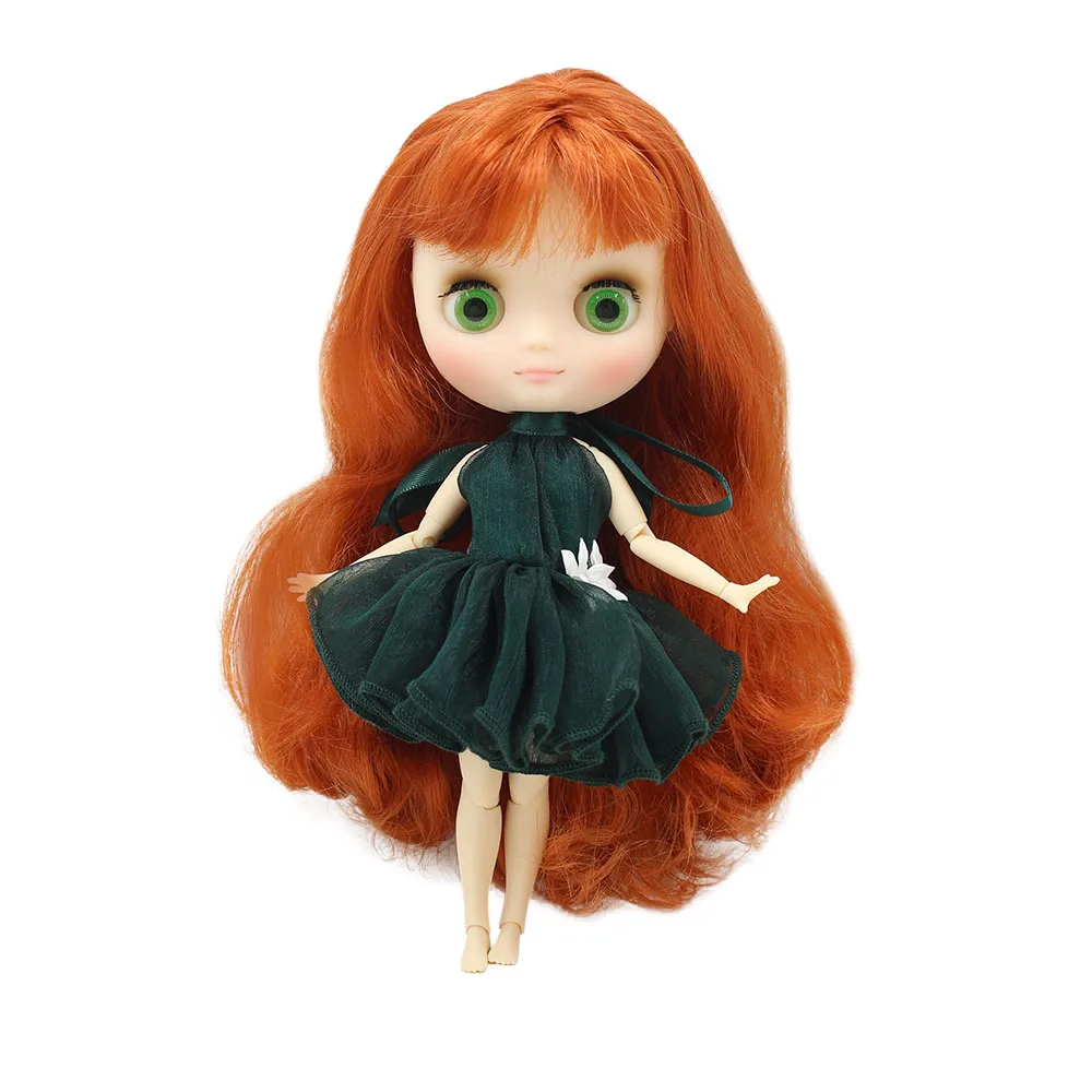 No.210BL1207 Обнаженная шарнирная кукла middie blyth 20 см с высоким прозрачным лицом
