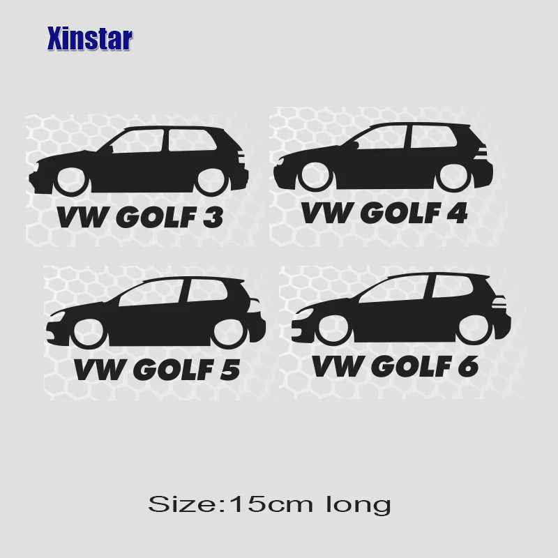 Наклейка на автомобиль для volkswagen GOLF1 golf2 golf3 golf4 golf5 golf6 golf7 mk1 mk2 mk3 mk4 mk5 mk6 mk7|Наклейки