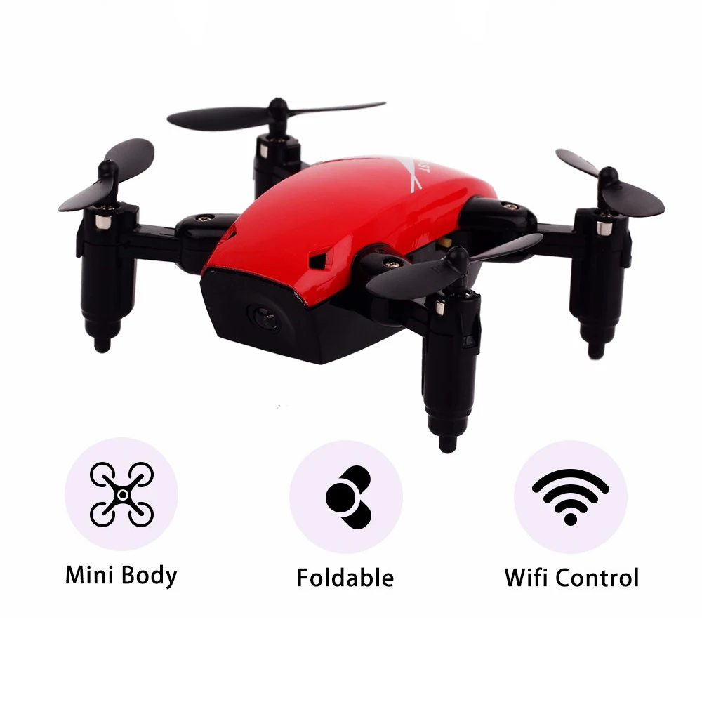 Wi Fi FPV мини Дрон с камерой HD складное зарядное устройство для квадрокоптера Микро