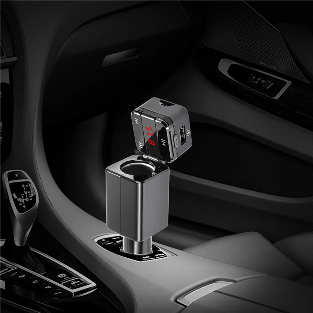 Автомобильный Bluetooth и системой «Хендс-фри» для свободные руки, Fm передатчик, автомобильный набор беспроводной связи по стандарту Bluetooth MP3 плеер