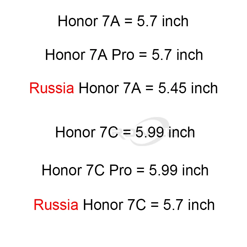 2 шт. 9H 2.5D 0 26 мм закаленное стекло для Huawei Honor 7A 7C Pro 8X RU защита экрана 9 Lite 8 10