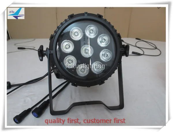 8 шт. IP65 9*15 Вт мини led par can RGBWA 5в1 шайба настенная диско Свадебная наружная|par led|led