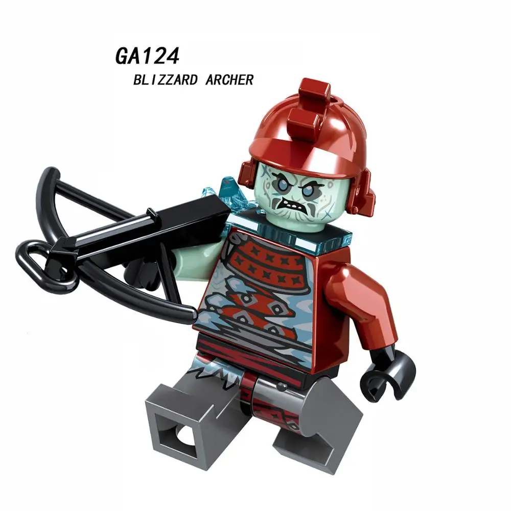 Фигурки Jaguar Luke Killow для ниндзи коричневые Пиро змеи гармадон Джей КАИ Джек ягуар