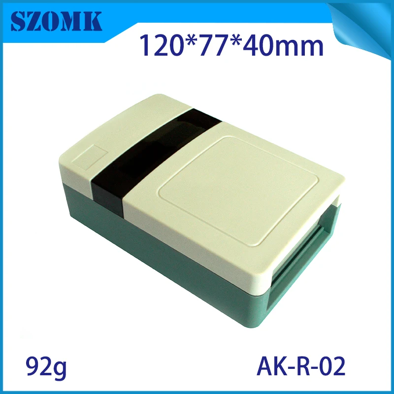 1 шт 120*77*40 мм пластиковая коробка для электроники RFID проект корпус szomk GPS трекер