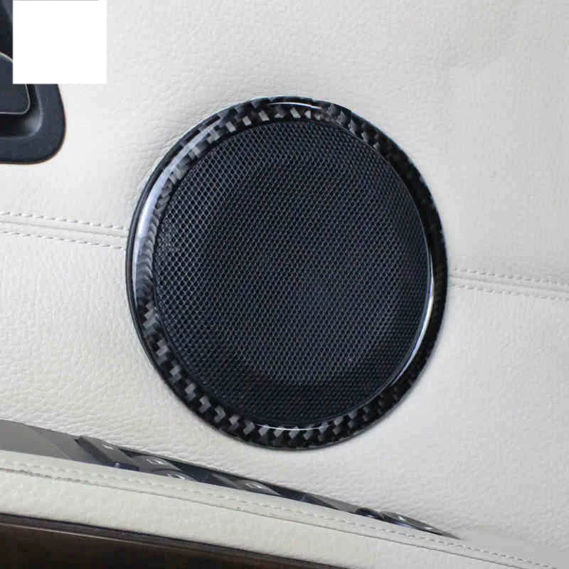 lsrtw2017 carbon fiber car door sound trims for bmw 3 series 320 318 316 325 330 335 340 328 e90 e91 e92 e93 2005-2012 2011 2010 |