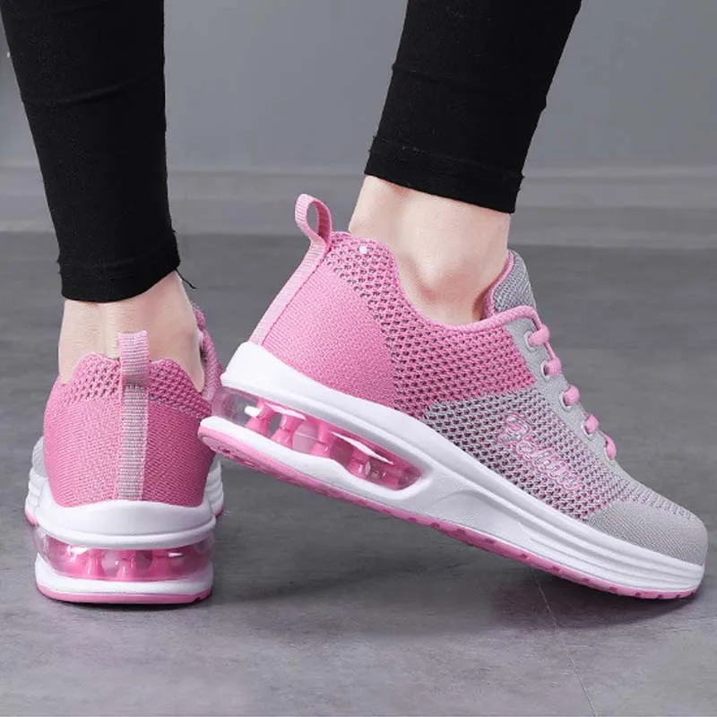 Женские сетчатые туфли на танкетке VTOTA легсветильник повседневные для ходьбы и
