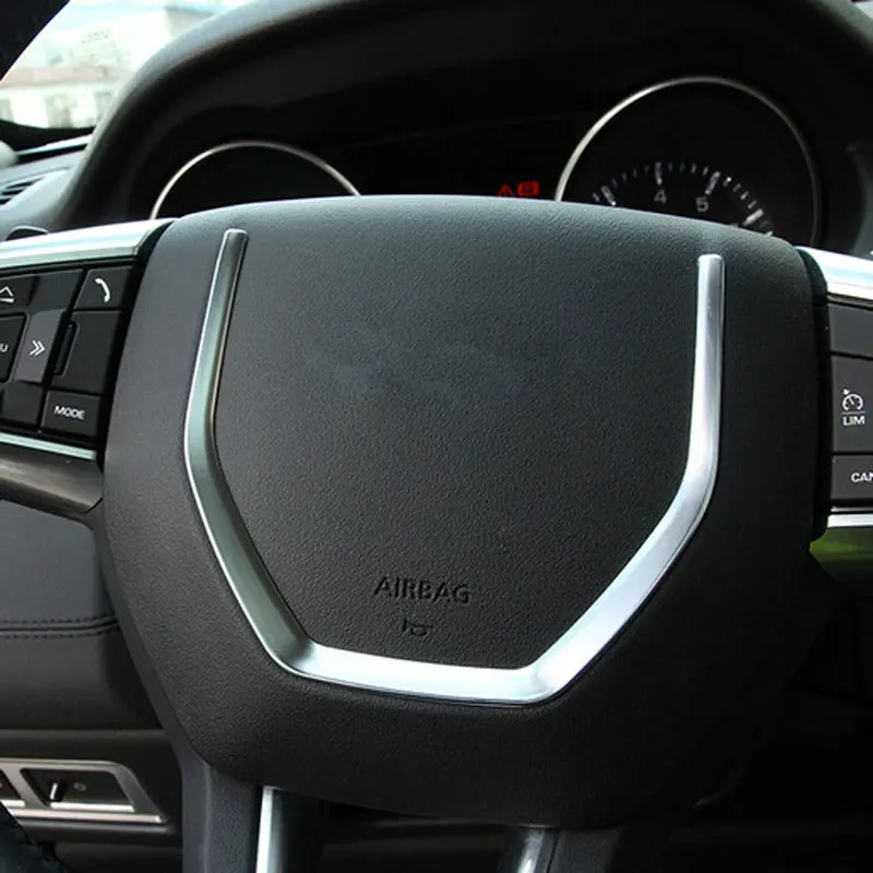 Для Land Rover Discovery Sport 2015 2016 ABS хромированный Автомобильный руль отделка Интерьер