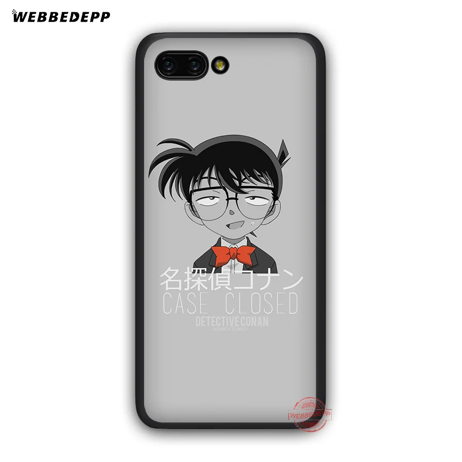 WEBBEDEPP Edogawa Conan Man мягкий чехол для Honor 20 10 9 9X 8 Lite 8C 8X 7X 7C 7A 3 ГБ 6A Pro View | Мобильные