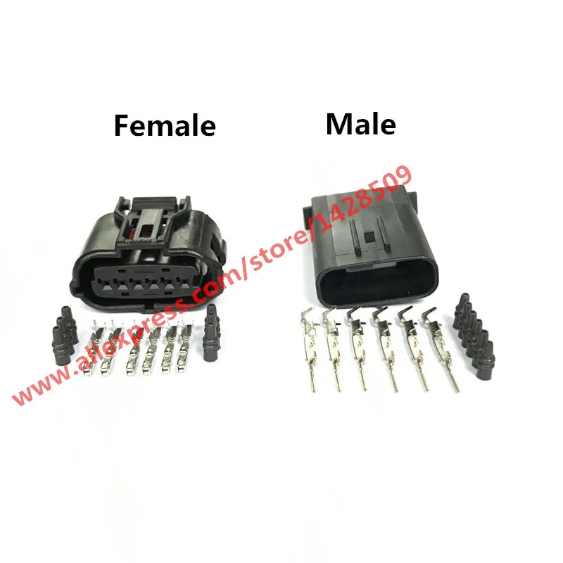 5 комплектов 6 Pin 12303 Sumitomo Авто педаль акселератора разъем для Toyota Subaru 6189 1083|connector