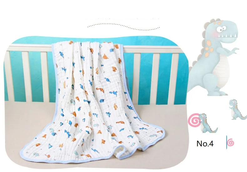 Хлопок 6 слойный муслиновый Bebe Пеленальный Одеяло для новорожденных банное полотенце Полотенца газ проект хлопок новорожденного Полотенца s ультра мягкий Полотенца 70*140 см