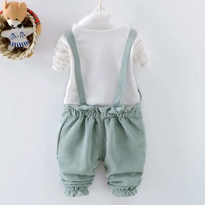 2 шт./компл. Детская футболка и комбинезон | одежда обувь