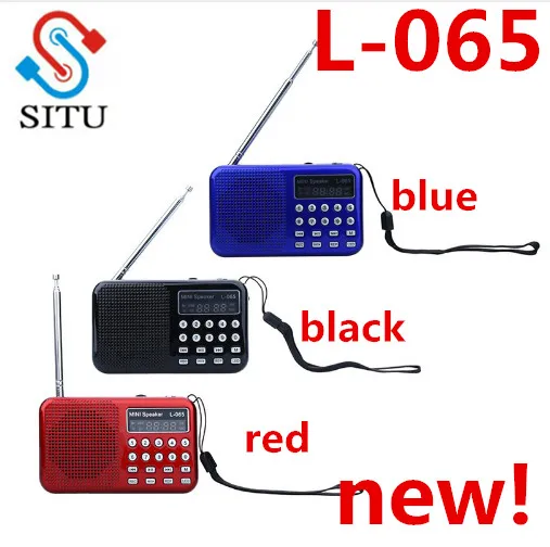 Оригинальная портативная мини Колонка AM/FM USB 2 0 AUX аудиовход ЖК дисплей поддержка