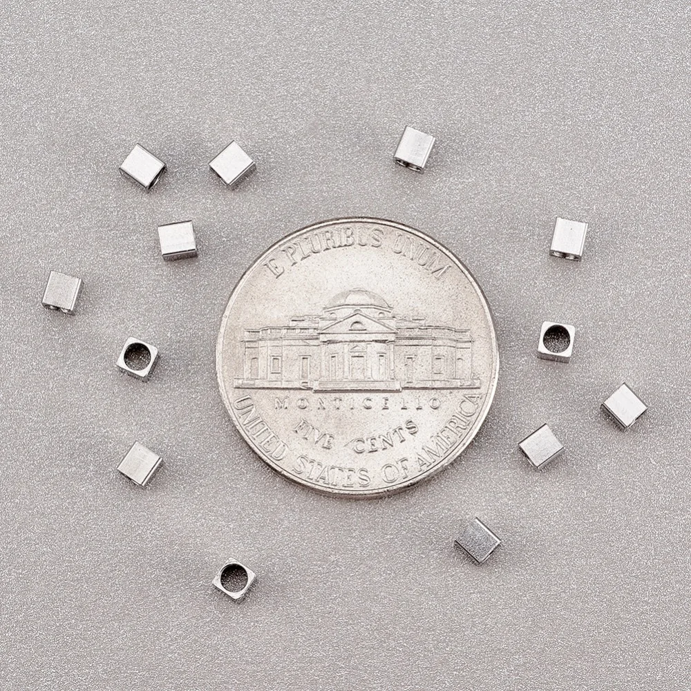 500 шт. разделители для бусин из нержавеющей стали|Бусины| |