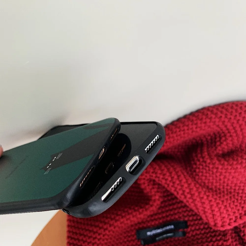 Ретро кошка для iPhone 6 6s 6plus plus 7 8 7plus8plus чехол X xs xr xsmax анти-осень arc телефона |