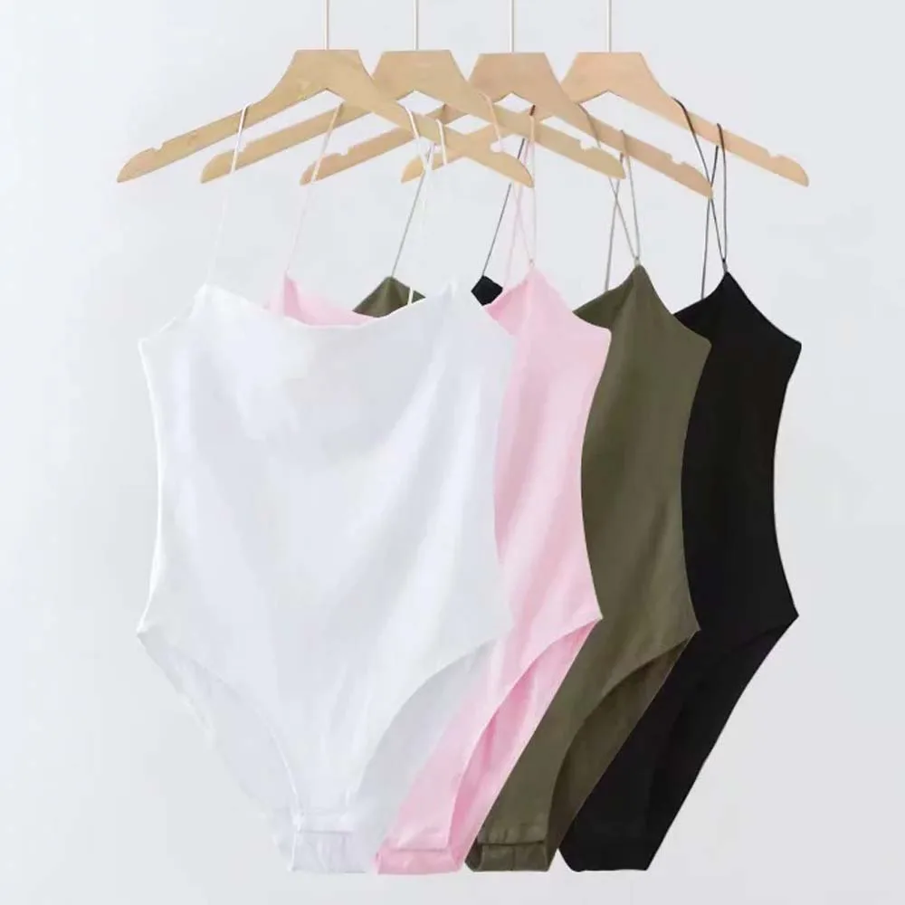 FIRSTTO сексуальный комбинезон с открытой спиной боди сиамское резиновой лентой на