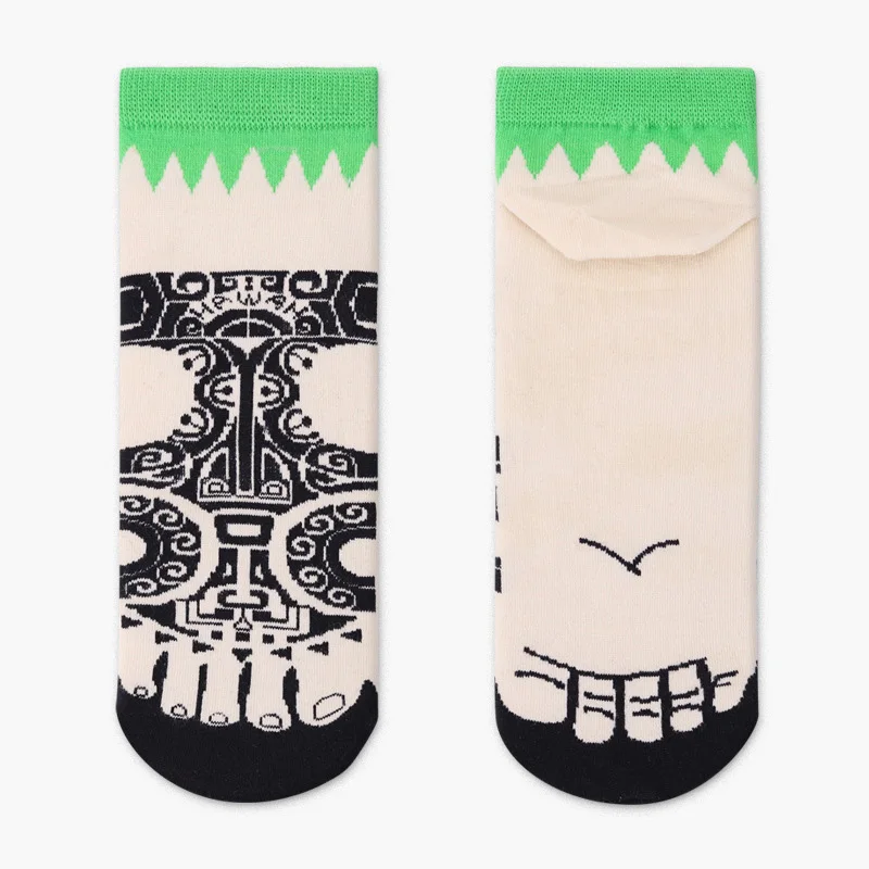 Новые осенние женские носки с рисунками из мультфильмов оригинальные прямые