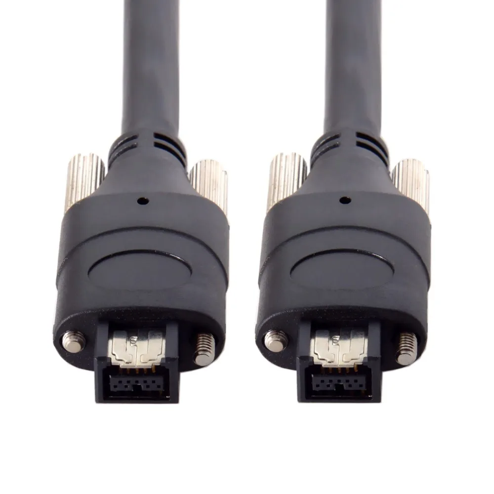 3FT 100 см IEEE 1394 ilink Firewire 800 IEEE1394 9-контактный разъем к 9-контактному кабелю винтового