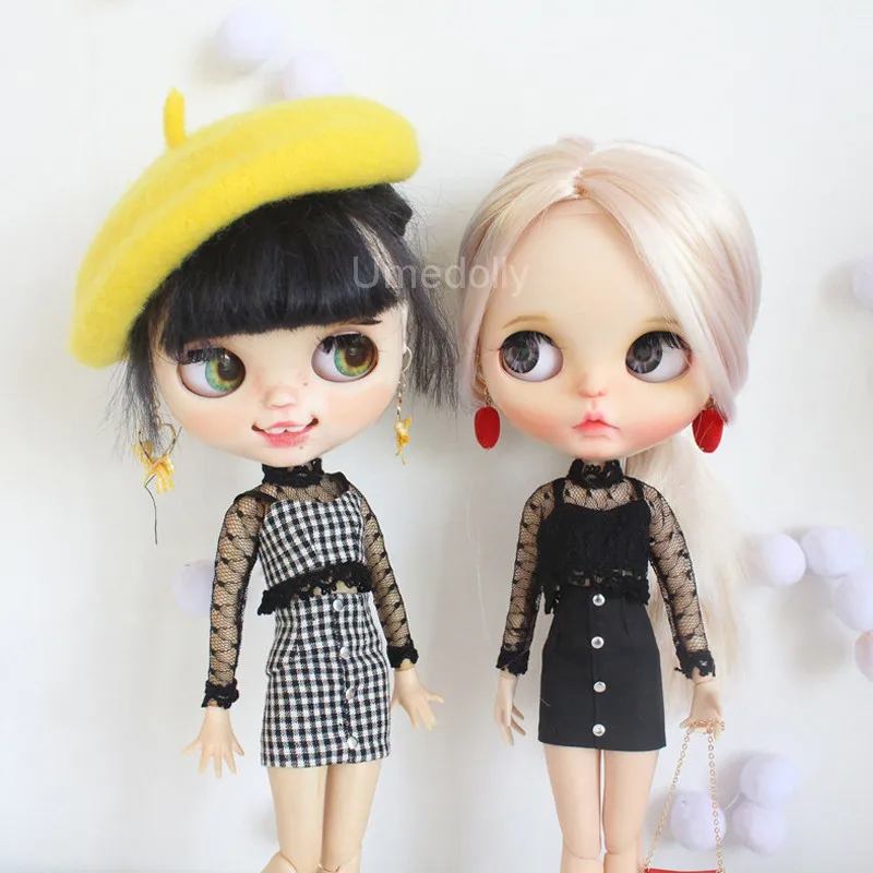 1 компл. 1/6 Neoblythe кукольные наряды для Blyth Licca Azone OB24 кукольная юбка + солнцезащитный