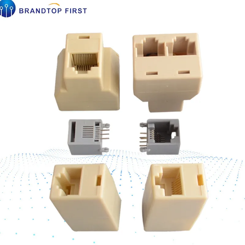 RJ45 Cat5 8P8C разъем муфта для расширения широкополосной сети Ethernet LAN кабель Joiner