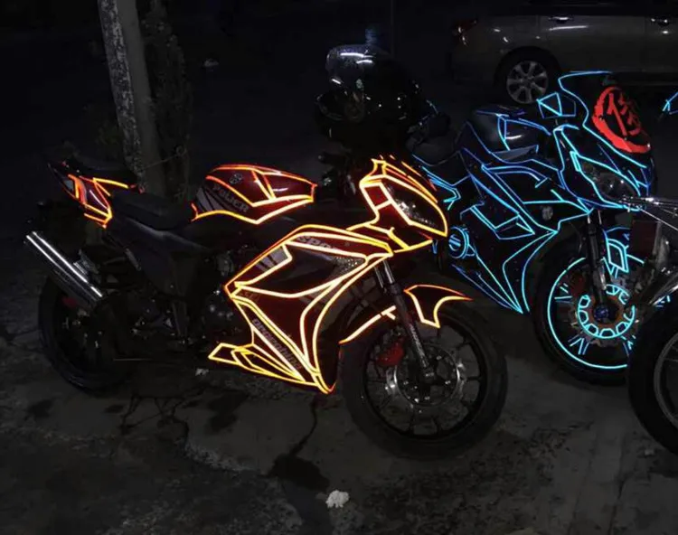 Светоотражающая наклейка для автомобиля/Лента Украшения В Полоску 1 см x 45 м