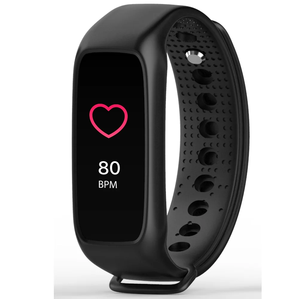 New L30t Smart Band Bracelet Full color TFT-LCD Screen Dynamic Heart Rate Monitor Bluetooth Smartband for IOS Android Phone | Электроника