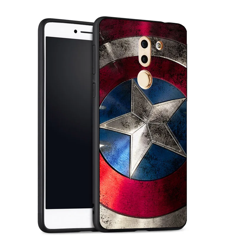 Чехол Huawei Honor 6X 5 дюймов 3D рельефный силиконовый мягкий чехол задняя крышка для