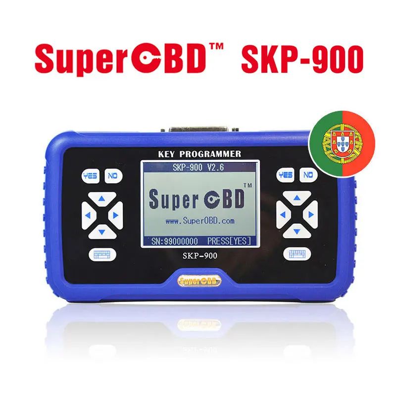 Оригинальный автоматический ключевой программатор SuperOBD SKP900 OBD2 V5.0 SKP 900 без